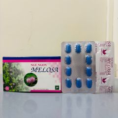 Viên ngủ ngon Melosa hỗ trợ mất ngủ, an thần - công thức cải tiến