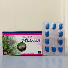 Viên ngủ ngon Melosa hỗ trợ mất ngủ, an thần - công thức cải tiến