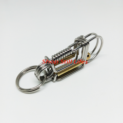 móc khóa mỹ nghệ mô hình chim cánh cụt sức bật lò xo MS002