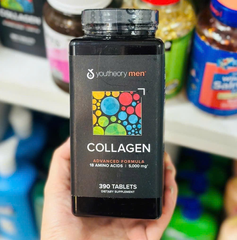 Viên Collagen dành cho nam giới Youtheory Men’s Collagen Advanced Formula 390 viên của Mỹ
