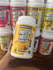 Bột Protein nước Muscle Nation Protein Water vị trái cây hộp 900g