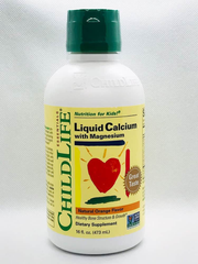 Siro bổ sung Canxi và Magiê cho trẻ em ChildLife Liquid Calcium and Magnesium 473ml