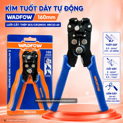 (T17) KÌM TUỐT DÂY TỰ ĐỘNG 160MM WADFOW WBQ3606 TUỐT NHANH CHÍNH XÁC TIẾT KIỆM THỜI GIAN