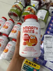 Kẹo bổ đa Vitamin+Omega cho trẻ em Smarty Pants Kids Complete 180 viên của Mỹ