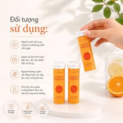 Viên Sủi Bổ Sung Vitamin Và Khoáng Chất Vital Garden Sparkling Energy Vitamins