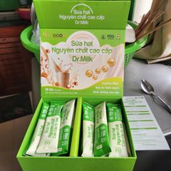 Sữa hạt nguyên chất cao cấp Dr.Milk G24 Hàng chính hãng Hộp 20 gói