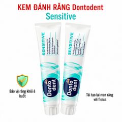 Kem đánh răng Dontodent 125ml chăm sóc răng miệng nội địa Đức
