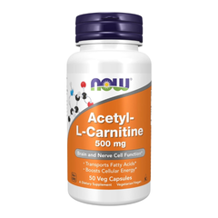 Viên uống Now Acetyl-L-Carnitine 500 mg 100 viên NK chính ngạch