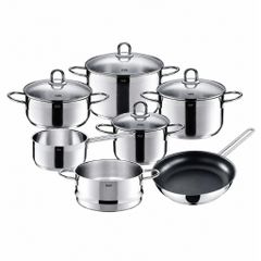 Bộ nồi Silit Diamant 7 món inox 18/10 dùng cho bếp từ nội địa Đức