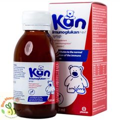 Siro hỗ trợ tăng cường sức đề kháng ở trẻ Syrup Kan (120ml) 0-5 tuổi