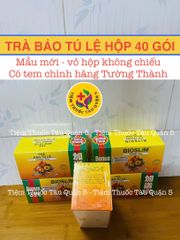 [1 HỘP] Trà Giảm Cân Bảo Tú Lệ Bio Slim Chính Hãng - Trà Thảo Mộc Hiệu Quả Giúp Giảm Cân An Toàn, 40 Gói Túi Lọc