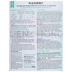 Sữa Blackmores số một Newborn Formula 900g Úc cho trẻ 0-6 tháng tuổi