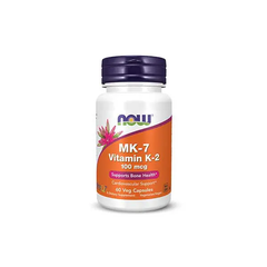 Viên uống bổ sung Vitamin K2 Now MK-7 Vitamin K2 100mcg 60 viên NK chính ngạch