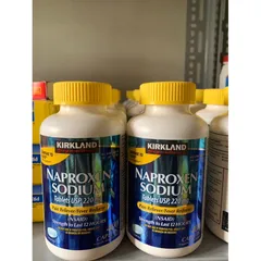 Viên uống giảm đau hạ sốt Kirkland Signature Naproxen Sodium 220mg - Giảm đau hiệu quả, hạ sốt nhanh chóng, 400 viên tiện lợi cho gia đình 754270
