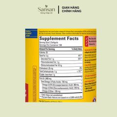 Dầu Cá Omega 3 Nature Made Fish Oil 1200mg (360mg Omega-3) 300 Viên - Nội địa Mỹ