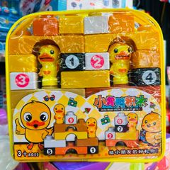 Bộ Đồ Chơi Xếp Hình Vịt Vàng 001 Số Đếm Cho Bé 3+ Tuổi Phát Triển Tư Duy Và Nhận Biết Số