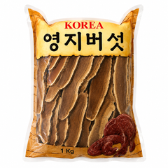 Nấm linh chi Hàn Quốc thái lát sẵn túi 1kg
