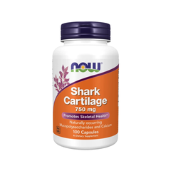 Sụn Cá NOW Shark Cartilage 750mg 100 viên NK chính ngạch