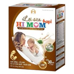 Cốm Lợi Sữa Hi Mom HaPi, Hỗ Trợ tăng Tiết Sữa, Giảm Nguy Cơ Tắc Tuyến Sữa, Chè Vằng Mát Sữa, Con Tăng Cân Đều