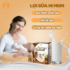 Cốm Lợi Sữa Hi Mom HaPi, Hỗ Trợ tăng Tiết Sữa, Giảm Nguy Cơ Tắc Tuyến Sữa, Chè Vằng Mát Sữa, Con Tăng Cân Đều