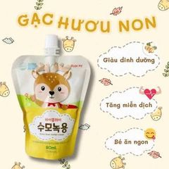 Gạc hươu non Sumo tăng cân cho trẻ, hỗ trợ cải thiện biếng ăn - Hàn Quốc, 10 gói x 80ml, bổ sung dinh dưỡng hiệu quả cho bé 1 tuổi trở lên