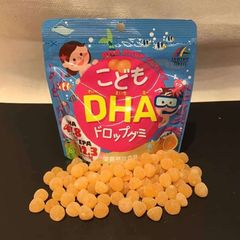 Kẹo dẻo bổ sung DHA vị cam (90 viên) - Unimat Riken - Hàng Nhật nội địa vị cam