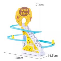 Vịt leo cầu thang, trượt cầu trượt  có đèn & nhạc 668-10