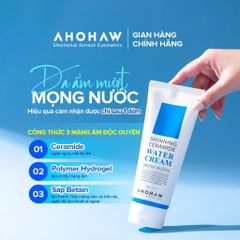 Kem Dưỡng Ẩm Da Mặt AHOHWA Shinning Ceramide Water Cream - Dưỡng Trắng, Làm Dịu Cho Da Khô