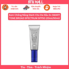 Kem Chống Nắng Dành Cho Da Dầu Zo SMART TONE BROAD SPECTRUM SPF50 (20ml/50ml)