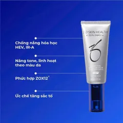 Kem Chống Nắng Dành Cho Da Dầu Zo SMART TONE BROAD SPECTRUM SPF50 (20ml/50ml)