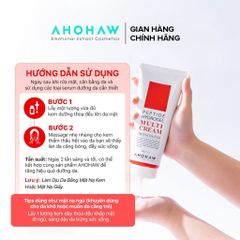 Kem Dưỡng Da Đa Năng AHOHWA Peptide Hydrogel Multi Cream - Giúp Dưỡng Ẩm, Phục Hồi, Chống Lão Hoá, Giảm Nếp Nhăn