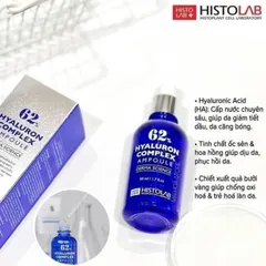 Serum cấp ẩm phục hồi dưỡng trắng da Histolab Hyaluron complex 62%/ 47% Vita C Complex/ 72% Azulene/ 63% EGF 50ml