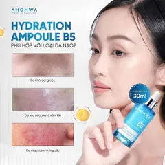 Tinh Chất B5 AHOHWA Hydration Ampoule Phục Hồi Làm Dịu Da