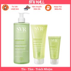 Sữa rửa mặt dạng gel cho da dầu mụn SVR Sebiaclear Gel Moussant 55ml/ 200ml/ 400ml  [NHẬP KHẨU CHÍNH HÃNG 100%]
