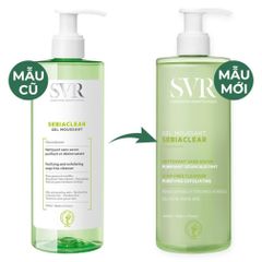 Sữa rửa mặt dạng gel cho da dầu mụn SVR Sebiaclear Gel Moussant 55ml/ 200ml/ 400ml  [NHẬP KHẨU CHÍNH HÃNG 100%]