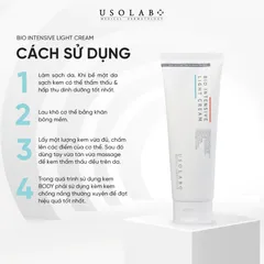 (Có Tem) Kem Dưỡng Trắng Da Body USOLAB Bio Intensive Light Cream 50ml