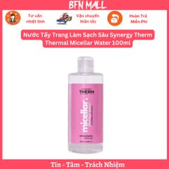Nước Tẩy Trang Làm Sạch Sâu Synergy Therm Thermal Micellar Water 100ml