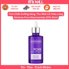Tinh Chất Dưỡng Sáng, Thu Nhỏ Lỗ Chân Lông Ahohwa Pore Niacinamide 20% 30ml