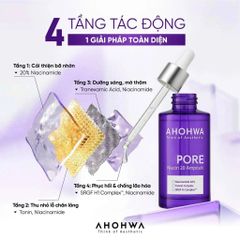 Tinh Chất Dưỡng Sáng, Thu Nhỏ Lỗ Chân Lông Ahohwa Pore Niacinamide 20% 30ml