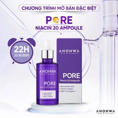 Tinh Chất Dưỡng Sáng, Thu Nhỏ Lỗ Chân Lông Ahohwa Pore Niacinamide 20% 30ml