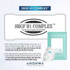 Mặt Nạ Vitamin K Ahohwa - Sheet Mask - Mặt nạ cấp ẩm phục hồi sinh học 