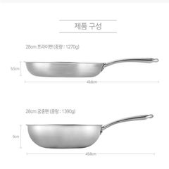 Chảo Inox lồng sâu hiệu PN WPWP-28 [28CM]