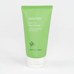(Mẫu cũ) Sữa Rửa Mặt Chiết Xuất Trà Xanh Innisfree Green Tea Foam Cleanser 150ml NK chính hãng