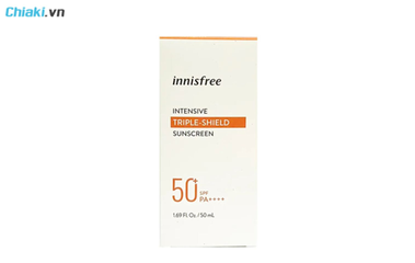 Kem Chống Nắng Innisfree Triple Shield SPF 50+ PA+++ Nk chính hãng hàn