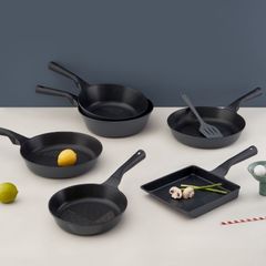 Chảo gang chống dính lồng sâu hiệu PN MHWP-28(IH) [28CM]