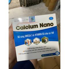 Liquid Calcium Nano bổ sung canxi Chống Còi Xương Loãng Xương kém phát triển, ngăn ngừa thoát hóa cho Xương chắc khỏe