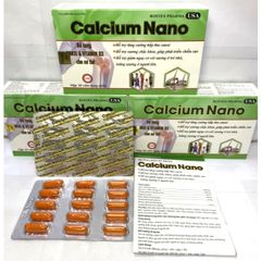 Calcium nano bổ sung canxi Chống Còi Xương, Loãng Xương, kém phát triển,ngăn ngừa thoát hóa tu7