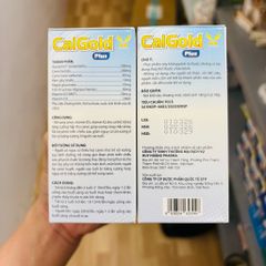 CalGold Plus 20 ống - Canxi hữu cơ cho bé từ 6 tháng - vị thơm ngon dễ uống
