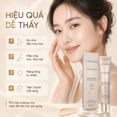 Casmara UrbanProtect DD Cream SPF50 50ml - Kem chống nắng nâng tông, che phủ mỏng nhẹ