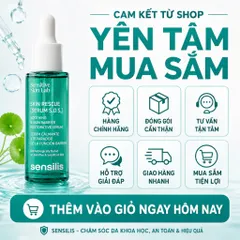 Serum Sensitive Skin Lab Skin Rescue S.O.S 30ml Làm Dịu Đỏ, Phục Hồi Da Nhạy Cảm Sau Thủ Thuật